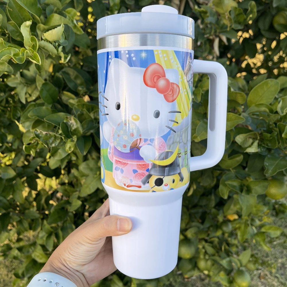 Christmas gift thanksgiving Personalized Sanrio Hello Kitty Tumbler 40oz…